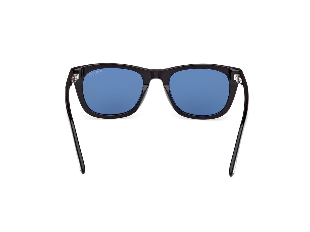 Shiny Black Male Sunglasses Tom Ford 889214468970