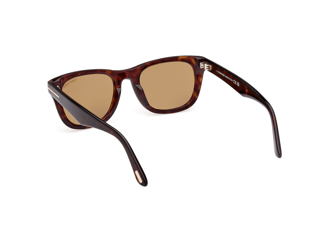 Dark Havana Male Sunglasses Tom Ford 889214468987