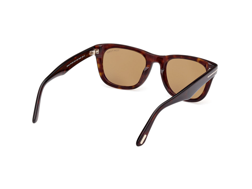 Dark Havana Male Sunglasses Tom Ford 889214468987