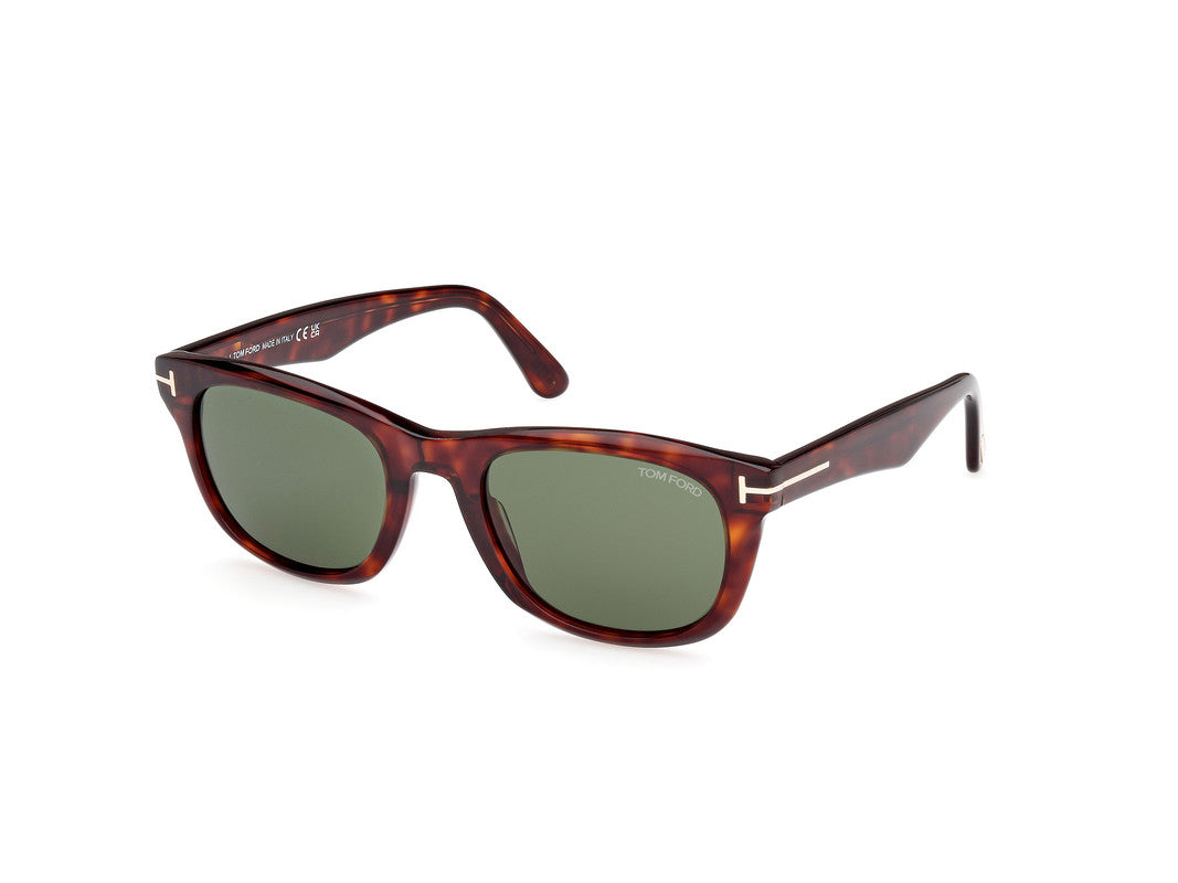 Red Havana Male Sunglasses Tom Ford 889214468994