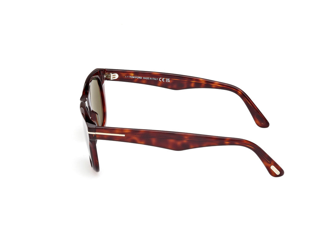 Red Havana Male Sunglasses Tom Ford 889214468994