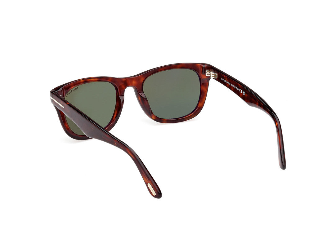 Red Havana Male Sunglasses Tom Ford 889214468994