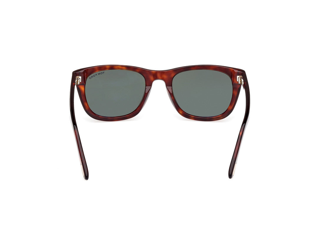 Red Havana Male Sunglasses Tom Ford 889214468994