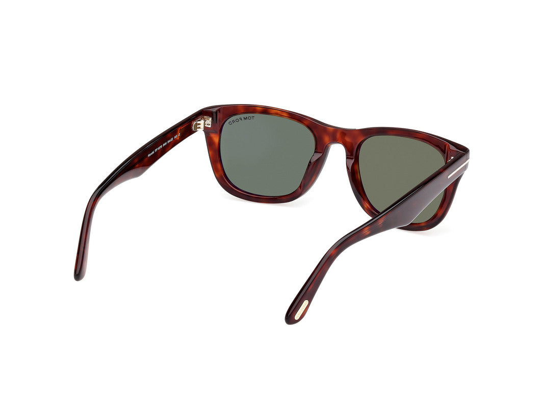 Red Havana Male Sunglasses Tom Ford 889214468994