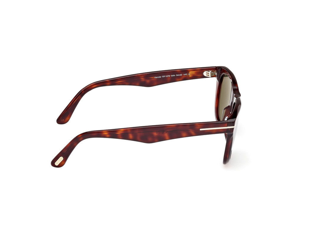 Red Havana Male Sunglasses Tom Ford 889214468994