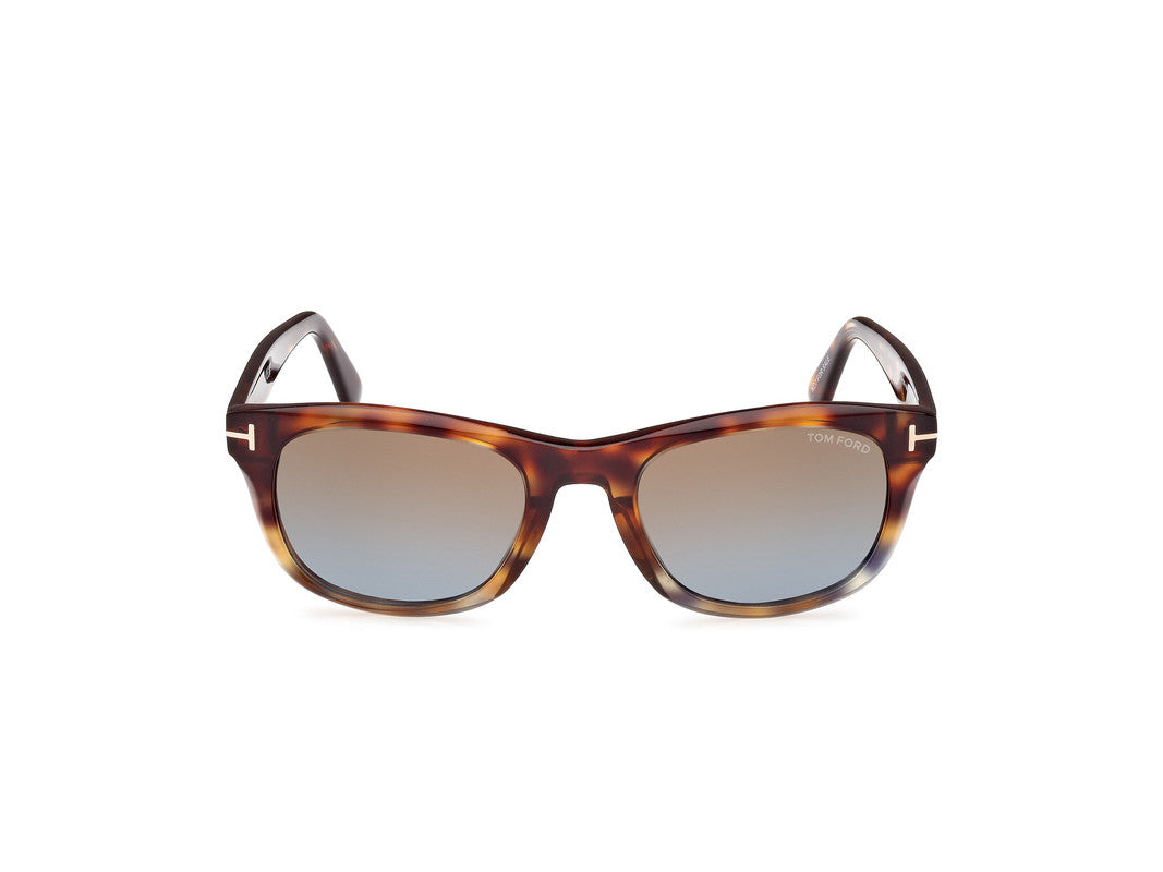 Coloured Havana Male Sunglasses Tom Ford 889214469014