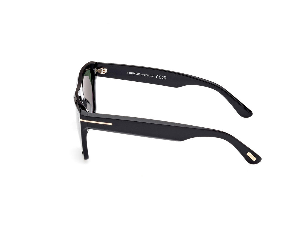 Shiny Black Male Sunglasses Tom Ford 889214469021