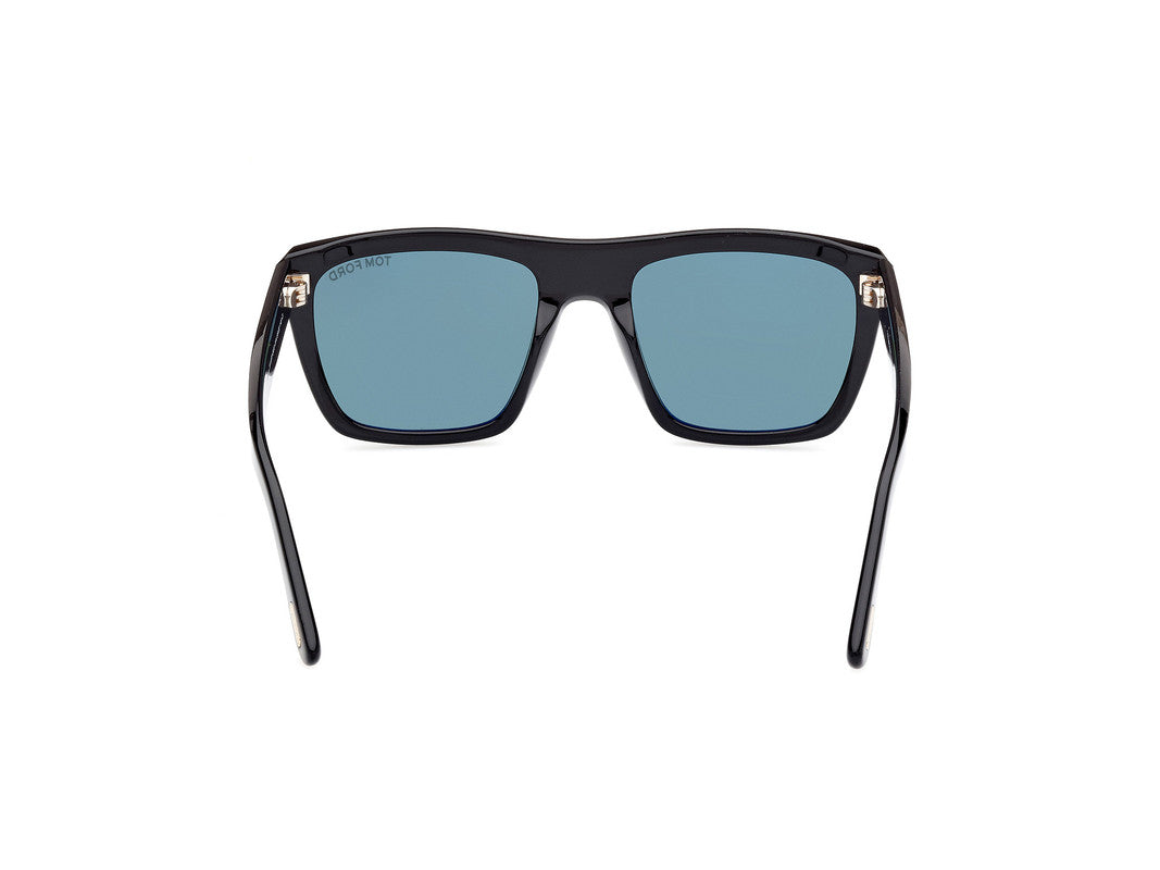 Shiny Black Male Sunglasses Tom Ford 889214469021