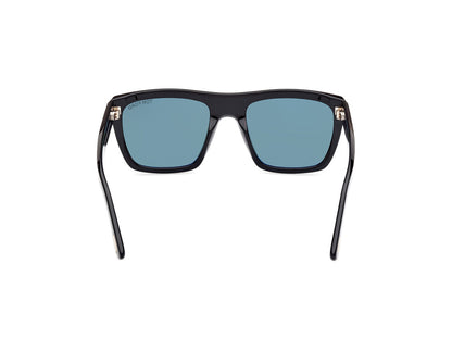 Shiny Black Male Sunglasses Tom Ford 889214469021