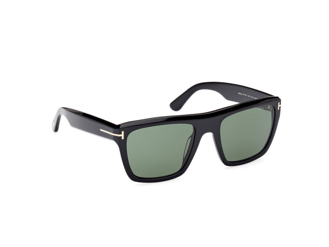 Shiny Black Male Sunglasses Tom Ford 889214469021