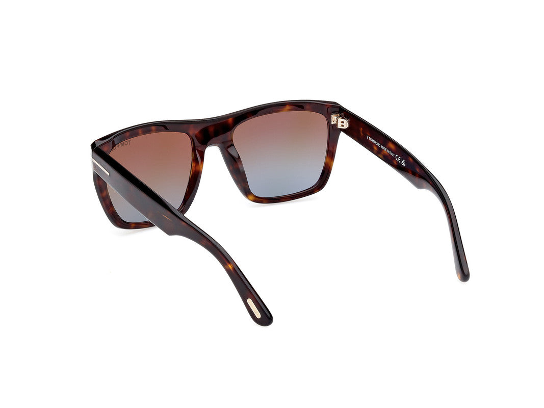Dark Havana Male Sunglasses Tom Ford 889214469038