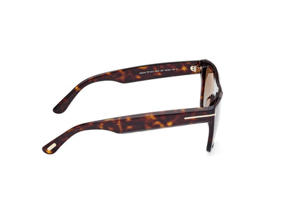Dark Havana Male Sunglasses Tom Ford 889214469038