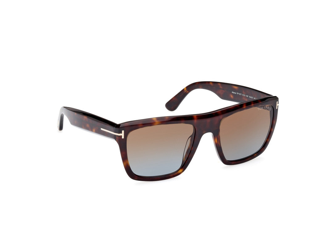 Dark Havana Male Sunglasses Tom Ford 889214469038