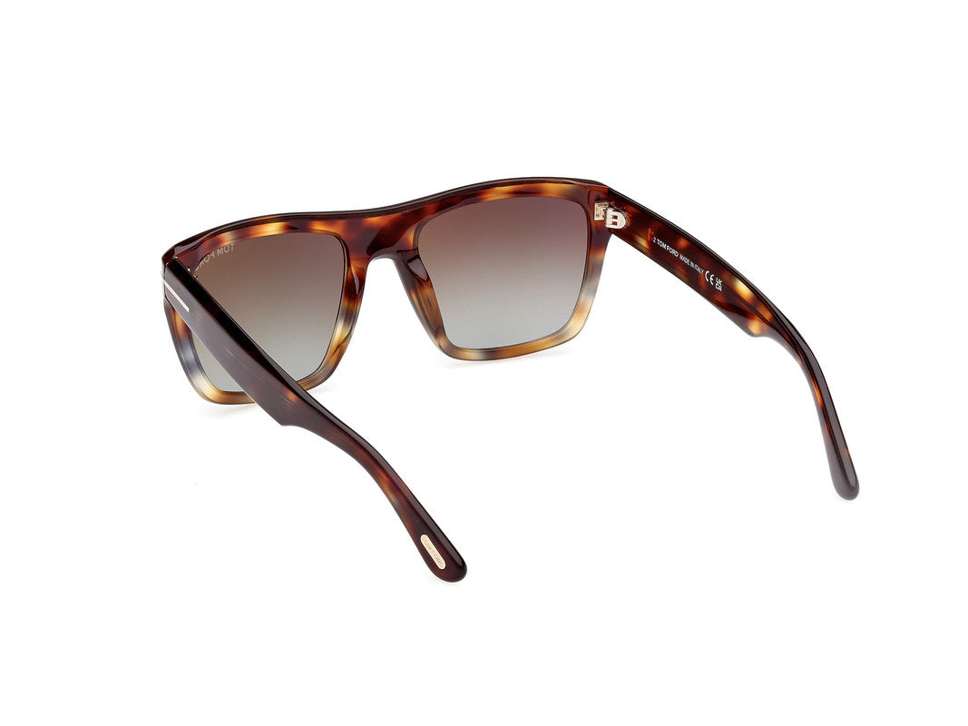 Coloured Havana Male Sunglasses Tom Ford 889214469052