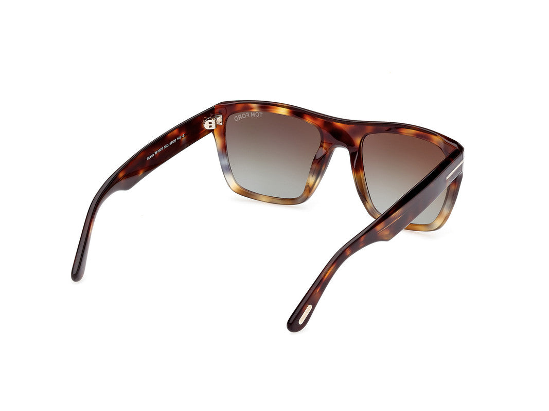 Coloured Havana Male Sunglasses Tom Ford 889214469052