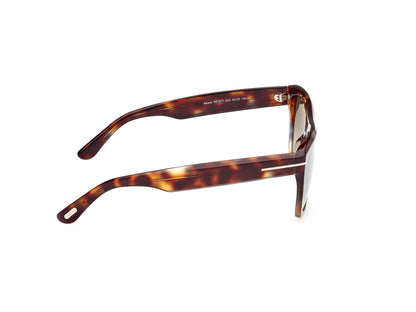 Coloured Havana Male Sunglasses Tom Ford 889214469052