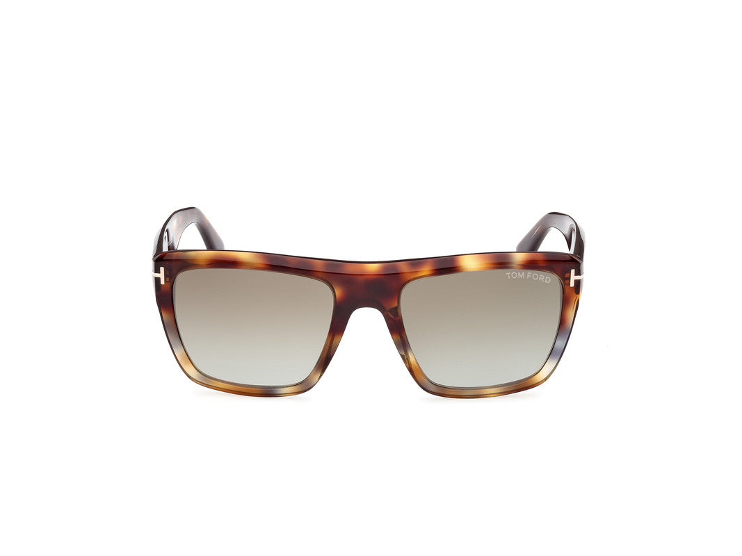 Coloured Havana Male Sunglasses Tom Ford 889214469052
