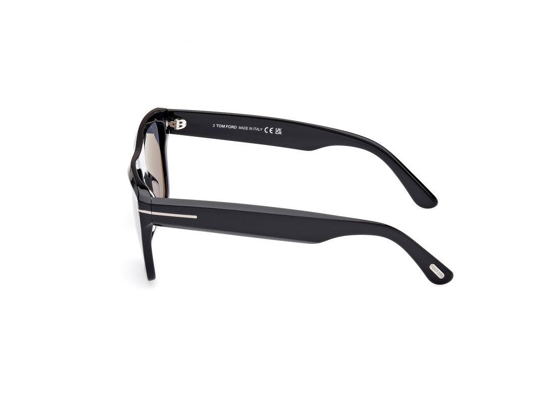 Shiny Black Male Sunglasses Tom Ford 889214469069
