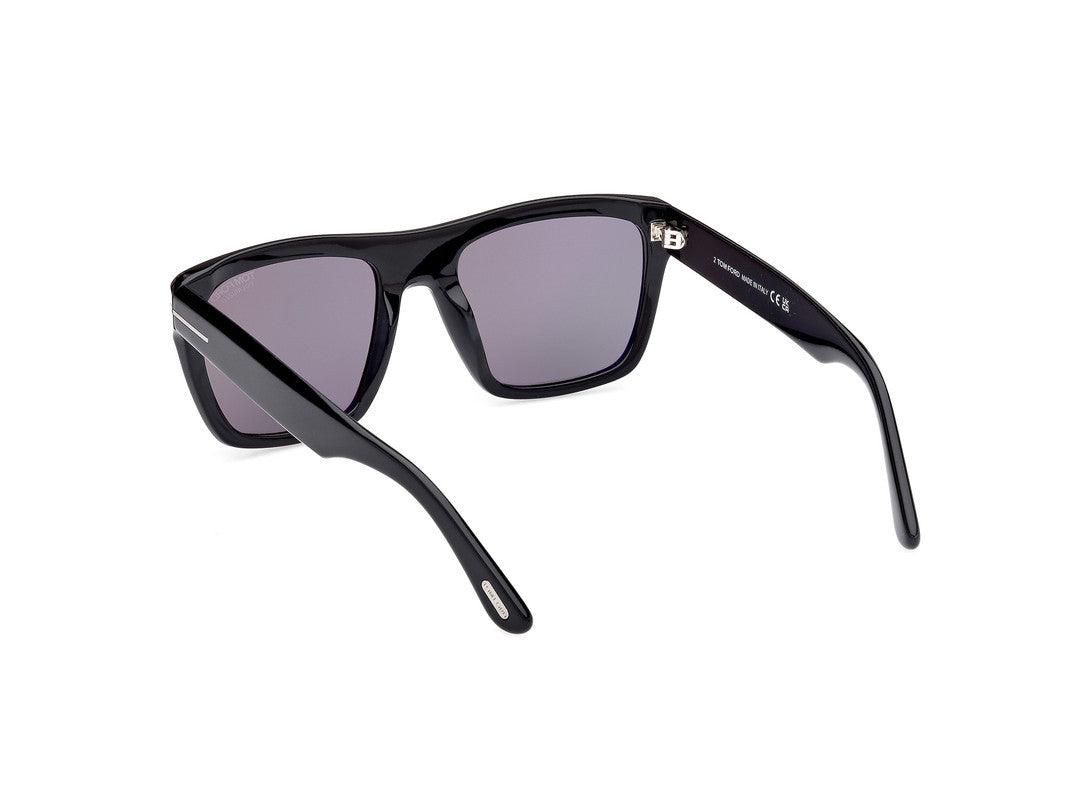 Shiny Black Male Sunglasses Tom Ford 889214469069