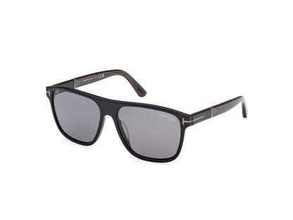 Shiny Black Male Sunglasses Tom Ford 889214469212