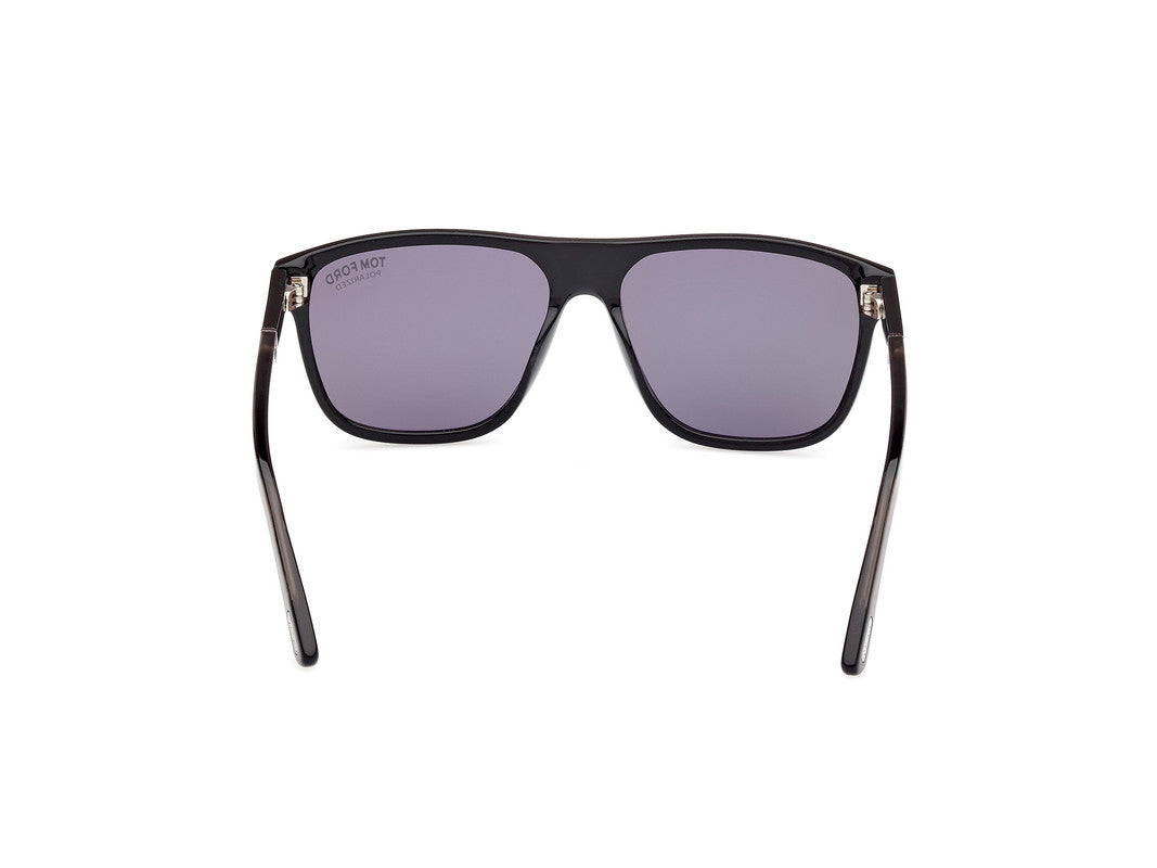 Shiny Black Male Sunglasses Tom Ford 889214469212