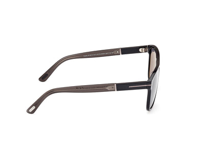 Shiny Black Male Sunglasses Tom Ford 889214469212
