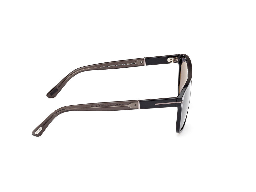 Shiny Black Male Sunglasses Tom Ford 889214469212