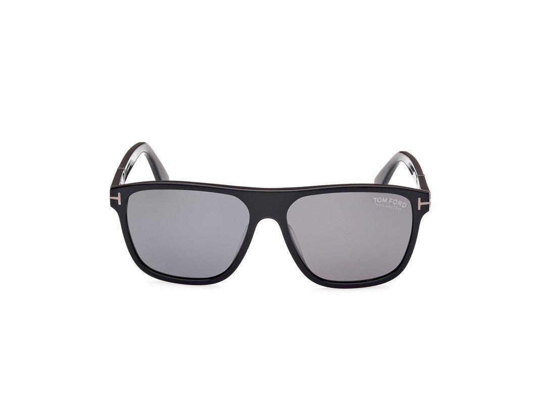 Shiny Black Male Sunglasses Tom Ford 889214469212