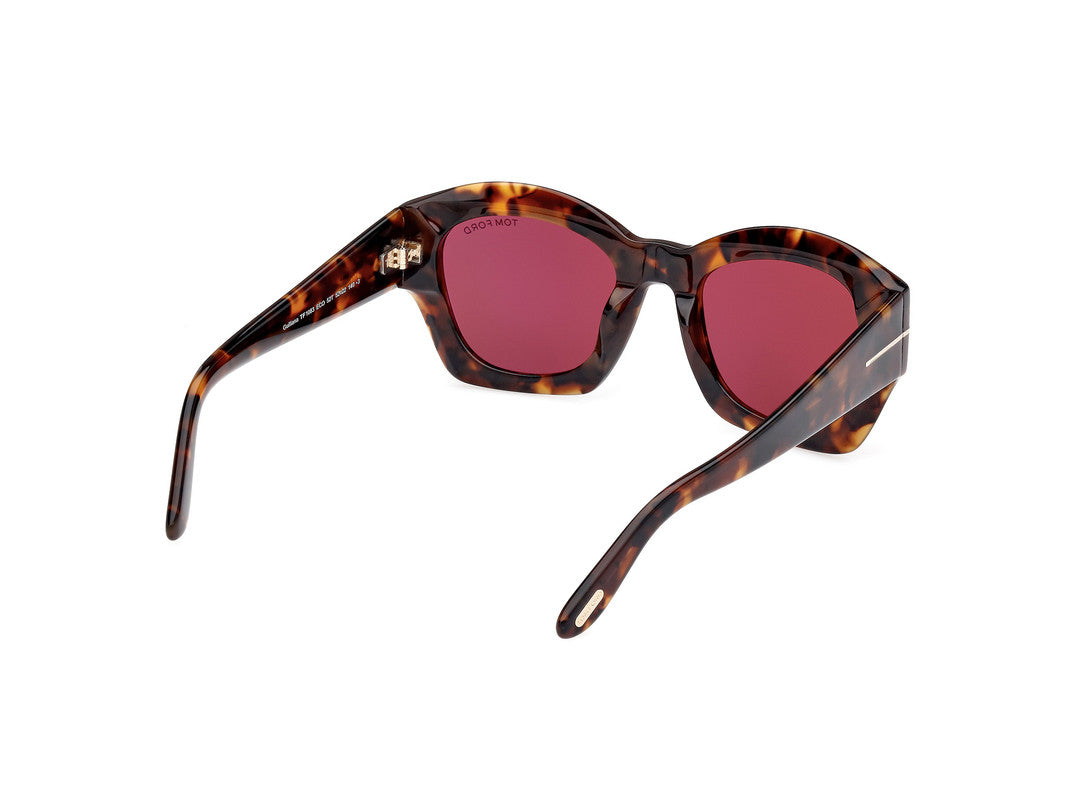 Dark Havana Female Sunglasses Tom Ford 889214469267