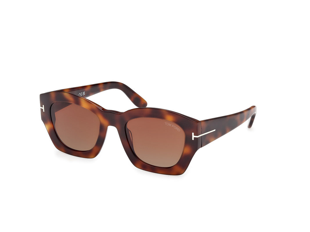 Blonde Havana Female Sunglasses Tom Ford 889214542137