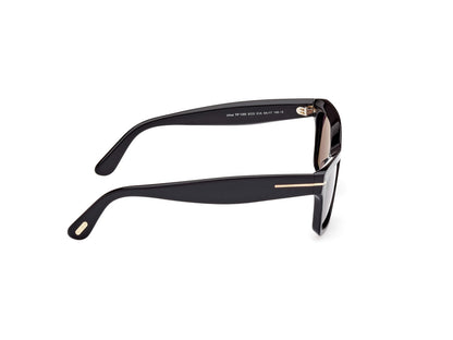 Shiny Black Female Sunglasses Tom Ford 889214469335