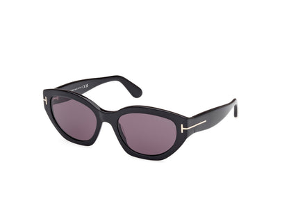 Shiny Black Female Sunglasses Tom Ford 889214469380