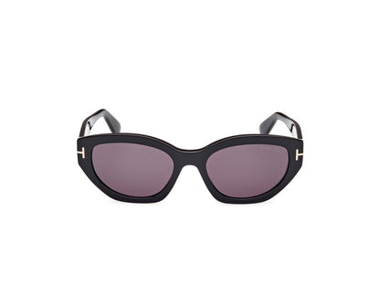 Shiny Black Female Sunglasses Tom Ford 889214469380