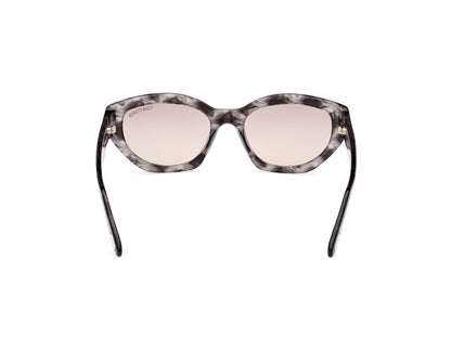 Coloured Havana Female Sunglasses Tom Ford 889214469403