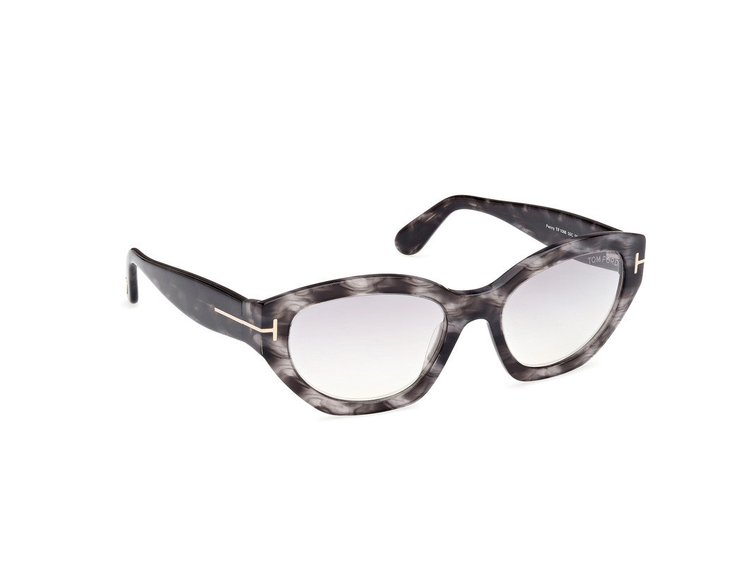 Coloured Havana Female Sunglasses Tom Ford 889214469403