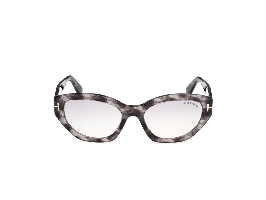 Coloured Havana Female Sunglasses Tom Ford 889214469403