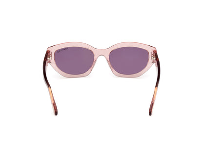 Shiny Light Pink Female Sunglasses Tom Ford 889214469427