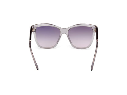 Shiny Grey Female Sunglasses Tom Ford 889214469441