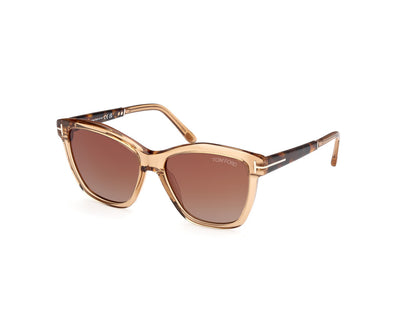 ShinyLight Brown Female Sunglasses Tom Ford 889214469458
