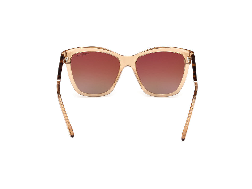 ShinyLight Brown Female Sunglasses Tom Ford 889214469458