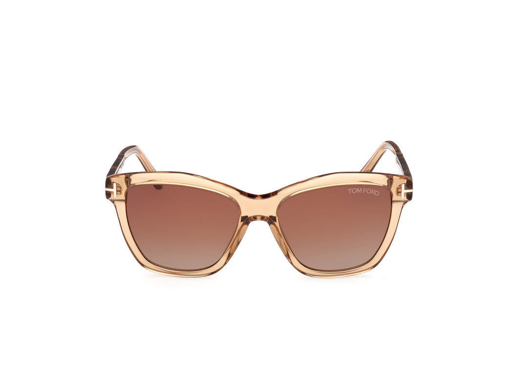 ShinyLight Brown Female Sunglasses Tom Ford 889214469458