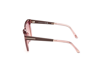 Shiny Light Pink Female Sunglasses Tom Ford 889214469465