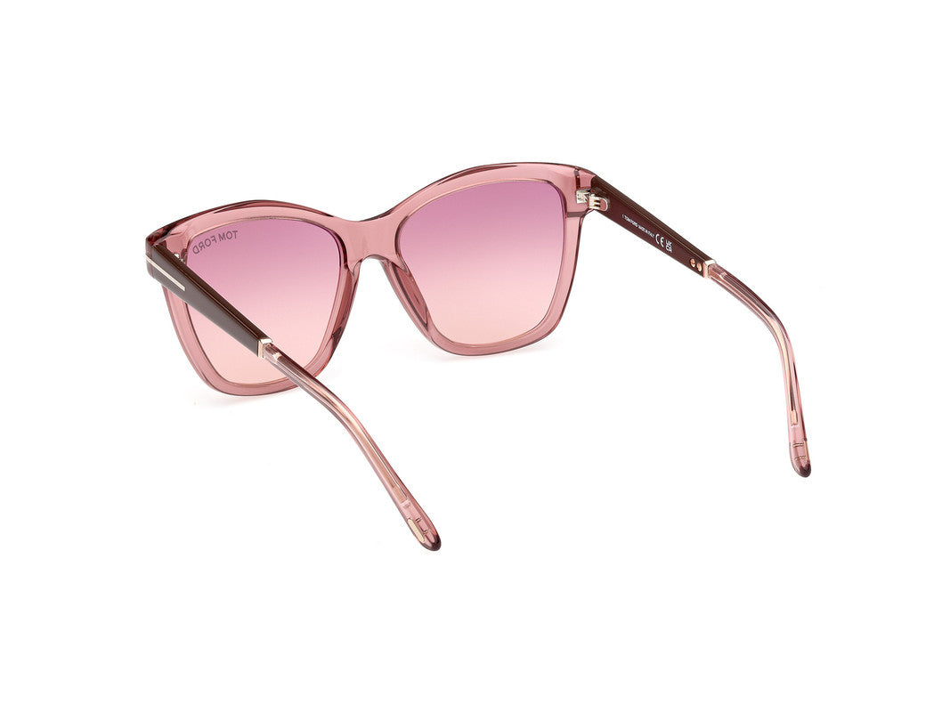 Shiny Light Pink Female Sunglasses Tom Ford 889214469465