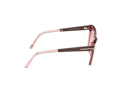 Shiny Light Pink Female Sunglasses Tom Ford 889214469465