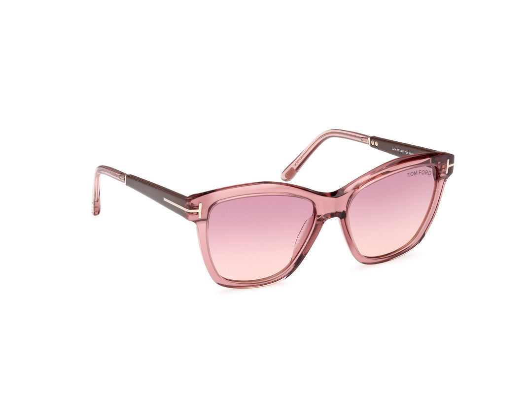 Shiny Light Pink Female Sunglasses Tom Ford 889214469465
