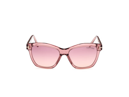 Shiny Light Pink Female Sunglasses Tom Ford 889214469465