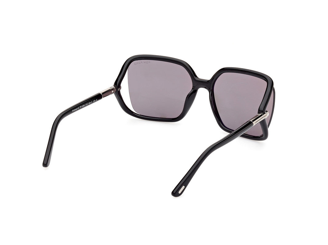 Shiny Black Female Sunglasses Tom Ford 889214469526