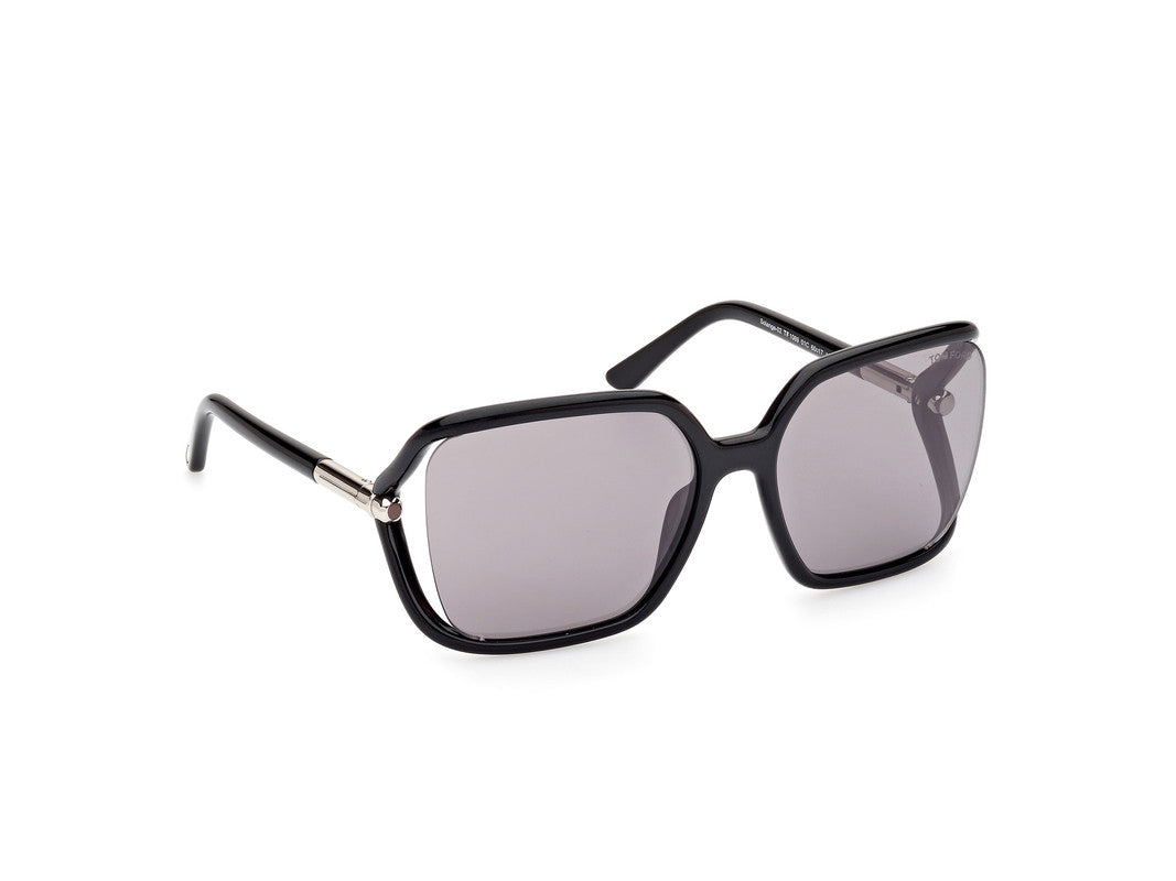 Shiny Black Female Sunglasses Tom Ford 889214469526