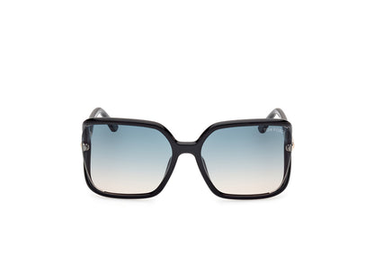 Shiny Black Female Sunglasses Tom Ford 889214469533