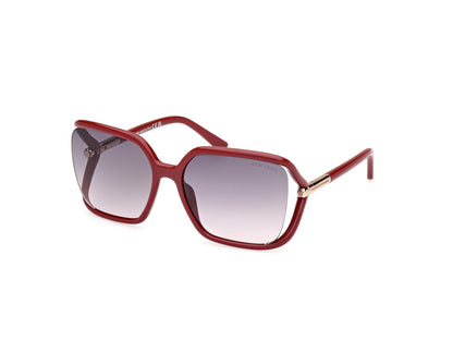Shiny Bordeaux Female Sunglasses Tom Ford 889214469557